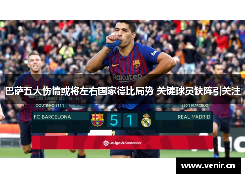 巴萨五大伤情或将左右国家德比局势 关键球员缺阵引关注